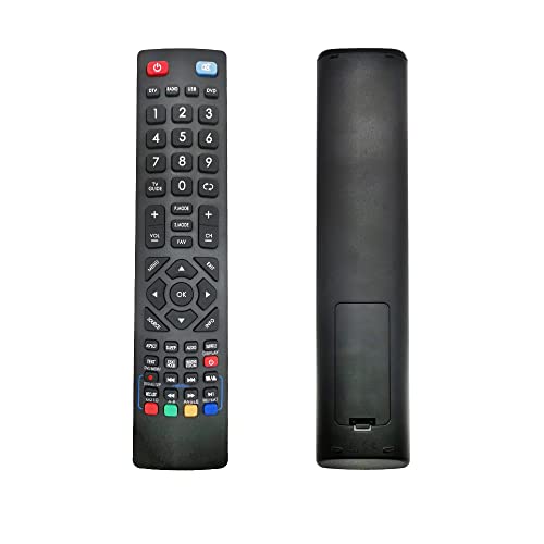 Replacement technika tv remote control for technika remote control for tv, Black
