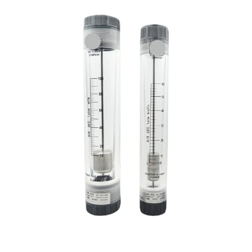 Débitmètre à gaz de haute précision LZM avec rotamètre acrylique en ligne 15-140 Nm3-h