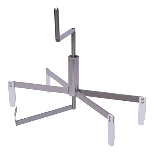 MOQNISE 40CM Stainless Steel Crepe Spreader Tool, Stainless Steel 304 Crepe Spreader Tegulator for Baker and Home Use Pancake Maker and Batter Spreader, Pancake Maker Batter Spreading Tool