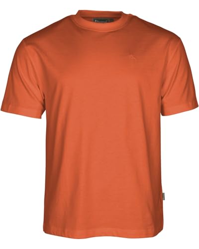 Pinewood 5447 3-Pack T-Shirt White/Pine/B.Orange (617) XXL