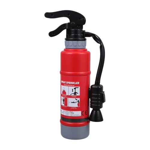 Joinpaya Jouet Pistolet à Eau Extincteur pour Enfants, Pompe à Eau Pulvérisatrice de Plage et Piscine, Jouet de Rôle Pompier avec Jet d'eau à Pression,...