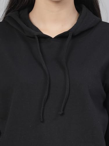 Image of Style Quotient Women Grey Hooded Oversized Sweatshirt