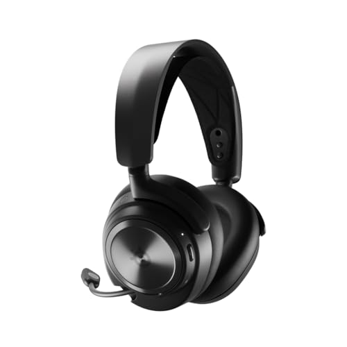 Image of NEW SteelSeries Arctis Nova Pro Wireless PlayStation Multi-System Gaming Headset - Premium Hi-Fi Drivers - Active Noise Cancellation - Infinity Power System - ClearCast Mic - PC, PS5, PS4
