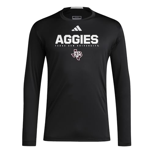 adidas Men's NCAA 25/26 Designed for Training Team Long Sleeve T-Shirt