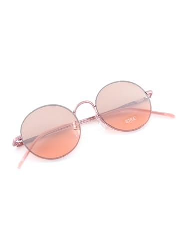 Image of IDEE sunglasses| 100% UV Protected | Gradient | Full Rim | Round | Men and Women | Medium | Alloy Metal Frame |Gradient Polycarbonate Lens |IDS2976