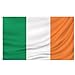 Irish Flag 3X5-Ireland Flag Polyester outdoor indoor Canvas Header and Double Stitched with two Brass Grommets