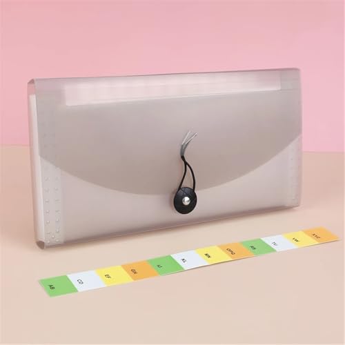 Sac d'orgue de reçus et documents à grande capacité pour une classification efficace - 5
