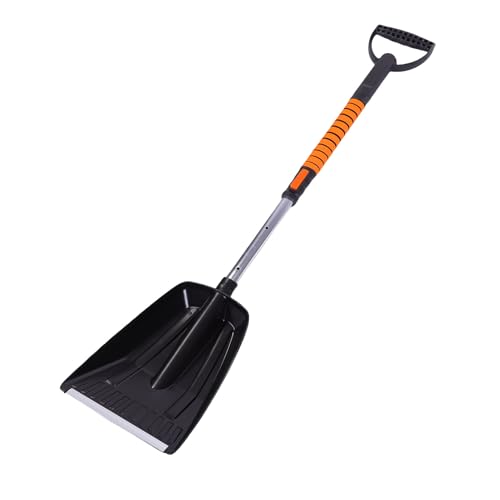 Cepillo para coche LICAEVEY 5 en 1 con raspador de hielo extensible para SUV 4