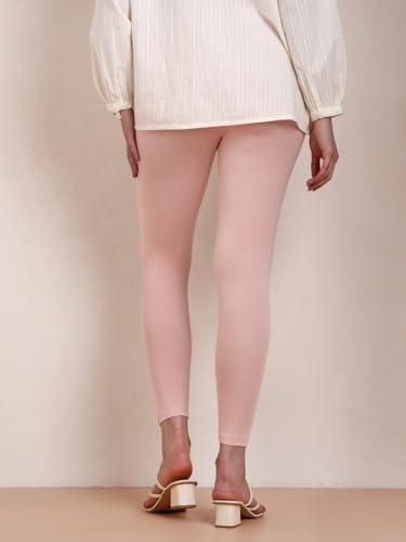 Image of TWIN BIRDS Women Viscose Ankle Leggings | Stretchable Kurti Wear Bottom