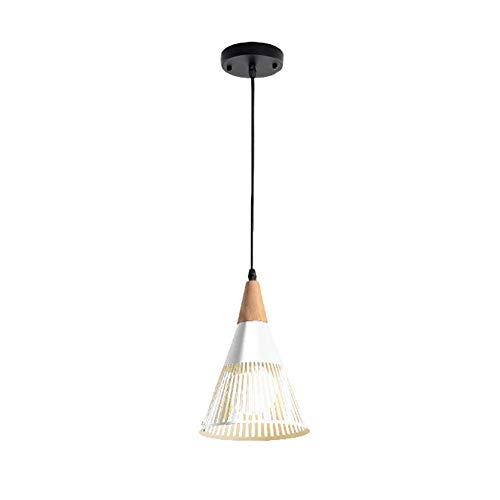 Trois têtes menées pendant l'éclairage lustre suspension noire E27 fer art salon