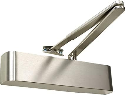 Rutland TS6204 DA/BC Overhead Door Closer - Size 2-4 - Satin Nickel Finish from Ironmongery Hardware Online