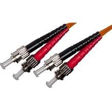 CONNECTIX 1m Optix Multimode OM2 50/125m ST-ST Duplex Fibre Optic Patch Lead