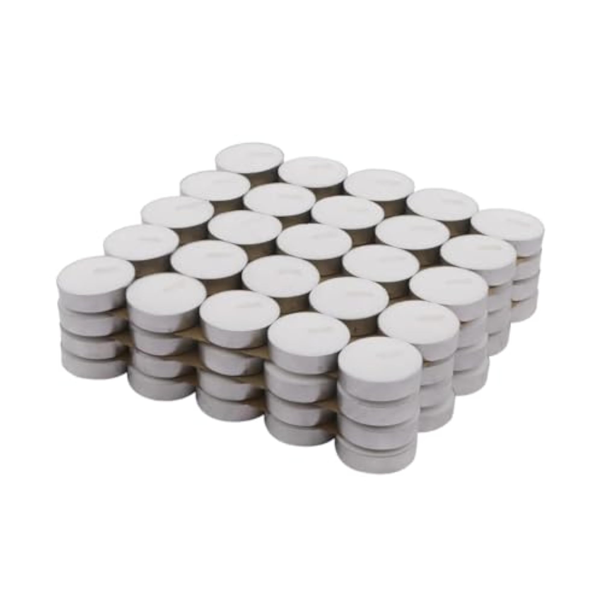 Wax Tealight Candles Set of 100, Smokeless