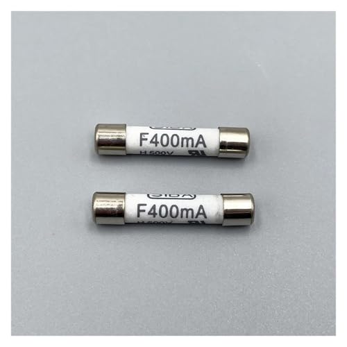 Fusible F 400mA 500V céramique 6.3x32mm pour remplacer un composant grillé