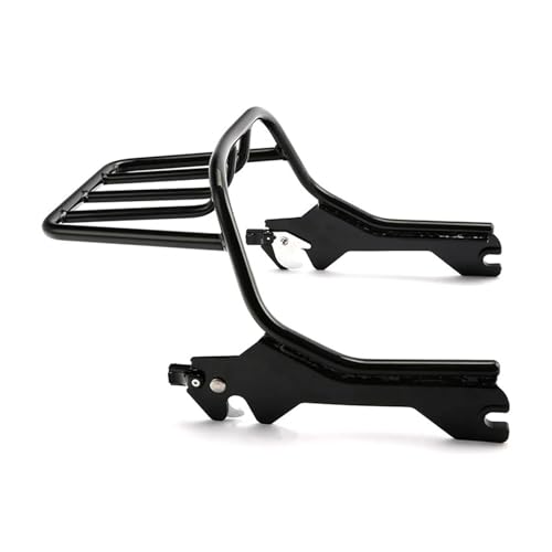 Porte-bagages double moto noir pour Harley Breakout et Fat Boy