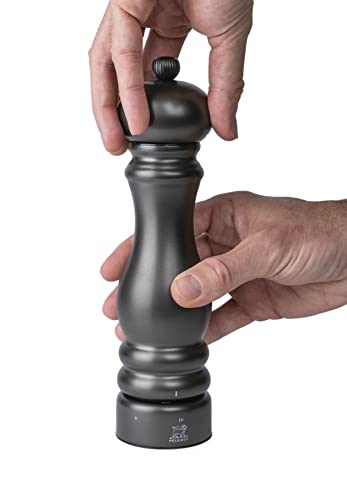 PEUGEOT, Paris Chef u'Select 22 cm Pepper Mill + Pepper Included, Made Of Stainless Steel, 6 Predefined Grind Settings - Image 2