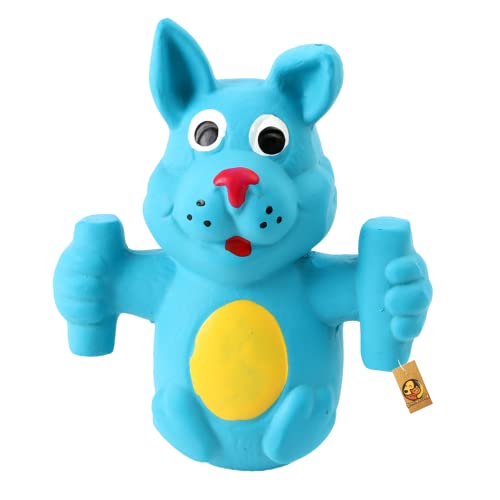 Foodie Puppies Natural Latex Rubber Squeaky Dog Toy - (Blue Doggy) | Small to Medium Dogs & Puppy | Durable, Animal Design, Fetch & Chew Safe Play Toy | Reduce Separation Anxiety (B0B6R9HKZ7) Amazon Price History, Amazon Price Tracker