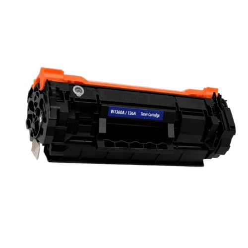 Cartouche de toner W1360A 136A noire de 1150 pages pour imprimantes HP LaserJet M209dw et M234dw