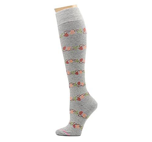 Image of REXX 3 Pairs Women's Knee-high Therapeutic Graduated Anti-Fatigue 8-15mmHg Combed Cotton Compression Socks