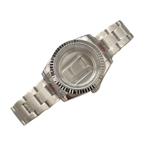 1�� 36/39mm NH35 �r���v�P�[�X �f�C�g�W���X�g NH35 NH36 ���[�u�����g 50���[�g���h�� �T�t�@�C�A�N���X�^�� 316L�X�`�[�� �T�t�@�C�A�V���o�[�P�[�X(A7,39MM)