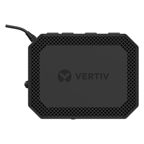 Image of Vertiv Liebert PowerUPS 100 Lithium Ion UPS, PUL-350LVT, 350VA /210W 120V Standby Power, 4 Outlets, Battery Backup with Surge Protection, Energy Star Certified, 5 Year Warranty, Wall Mountable