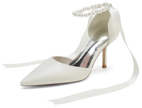 Chaussures de bal haut de gamme à bride et perles pour femme MY143