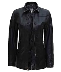 Bristol Black Leather Jacket Women