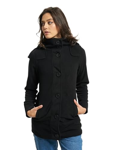 Brandit Women Square Fleece Jacket, Farbe: black, Größe: XL