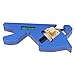45 Degree Corner Chamfer Plane, Adjustable Wood Trimming Tool with Bubble Level, Aluminum Alloy Flat Blade Design, Perfect for Woodworking, Carpentry, DIY Projects, Blue Plane for Smooth Edges
