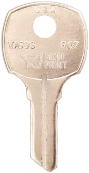 Key Blank, Brass, 4 Pin, PK10