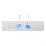 Honseadek Verstellbarer Klimaanlagen-Deflektor für wandmontierte AC-Einheiten, 59-92 cm Umlenker mit über 3000 Löchern, um direkten Luftstrom zu verhindern, Weiß