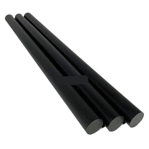 Varilla Nylon PA6 Negra de 500mm para sustituir piezas metálicas desgastadas