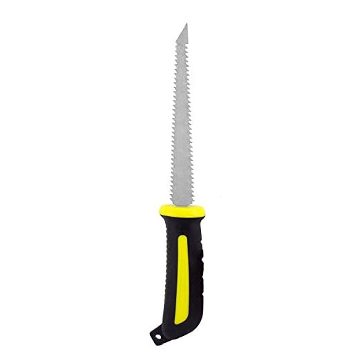 GreatNeck 4932 Double Edge Wallboard Saw, 6 Inch | Double Edge Saw w/ Jab Point is the only Drywall Tool You Need | Cut Straight or Curved Lines with Ease | Place Sockets, Cut Lighting Holes, & More