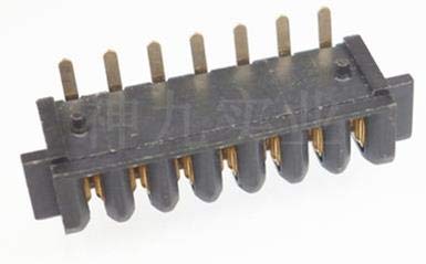 Gimax 2.5 pitch 6P 7PINlaptop battery connector humidifier battery holder female seat - (Color: 7PIN)