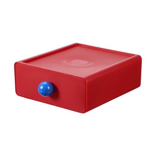 Tiroirs de rangement empilables en plastique sourcing map pour bureau - 2