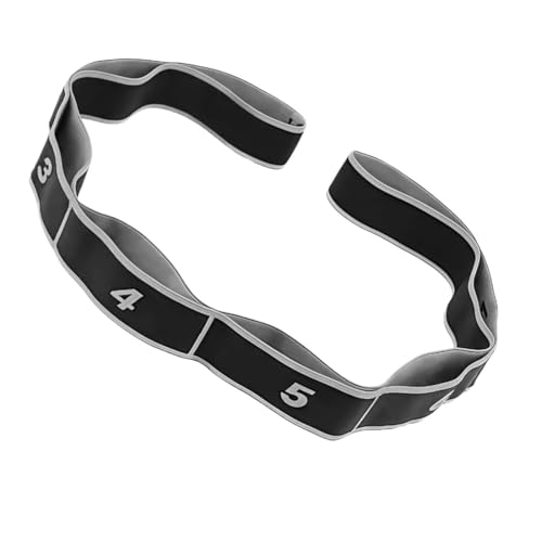Elastic Fitness Multinivel 8 Resistencias, Elásticos Fitness y Bandas de Yoga Banda de Estiramiento Cinturones Elásticos Correa Elástica