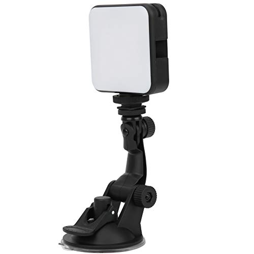 Portable W64 LED Video LED Video Light Phone Light, LED Selfie Light with Infinite Brightness Adjustment for Remote Work & Live Streaming