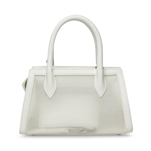 Steve Madden Peach Mesh/Pearl Top Handle, White2