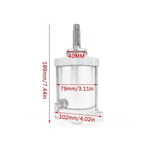 Démarreur robuste pour VTT Arctic Cat Bearcat 454 et 500 à double référence - 3