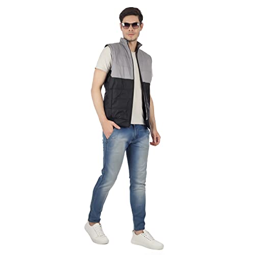 Image of TrapNation Solid Men's Sleeveless Jacket JERKIN