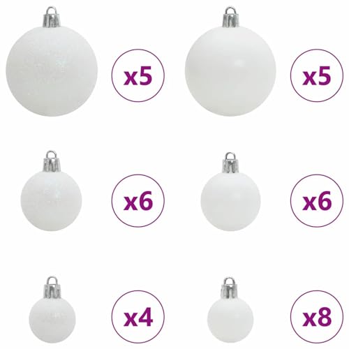 Árbol de Navidad artificial de 150 cm Gecheer con 8 modos de luz LED para tu hogar 8