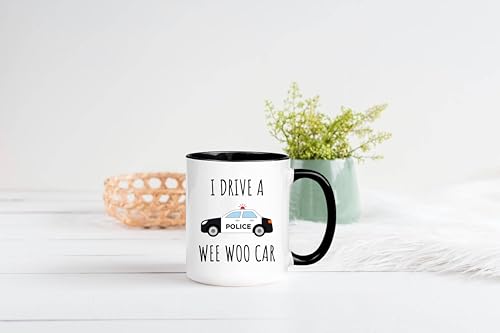 Taza de Cerámica Policía Divertida 11oz miniatura 4