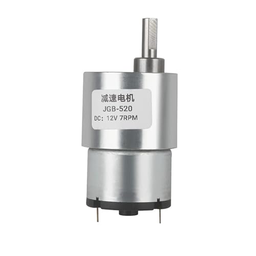 Moteur à engrenages électrique pour automatiser les systèmes de volets et maquettes 12V