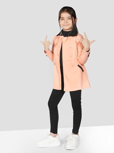 Image of Naughty Ninos Girl's Polyester Regular A-Line Coat