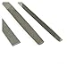 HERYBDCK 5 Styles Industrial Medium-Toothed Steel Files 6 Inch Flat/Round/Half Round/Triangle/Square for Metalworking Woodworking Steel Rasp File Flats