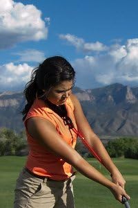 Bungeeclub-Connection, Extension, Impact Position Golf Swing Trainer (Womens, with Training Grip)-Improve Your Game and Have More Fun!