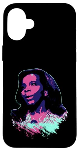 TV Times Soul Singer Gladys Knight 1971 Pop Art estilizado Carcasa para iPhone 16 Plus