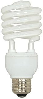 Satco (Pack of 48) S7229, 23-Watt Medium Base T2 Mini Spiral, 5000K, 120V, Equivalent to 100-Watt Incandescent Lamp for Enclosed Fixtures, Compact Fluorescent Bulb48