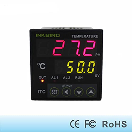 ITC-100VH AC 100~240V Digitaal LED Weergave PID Temperatuurregelaar, voor thuisbrouwen, reptielenverzending van… - Afbeelding 3