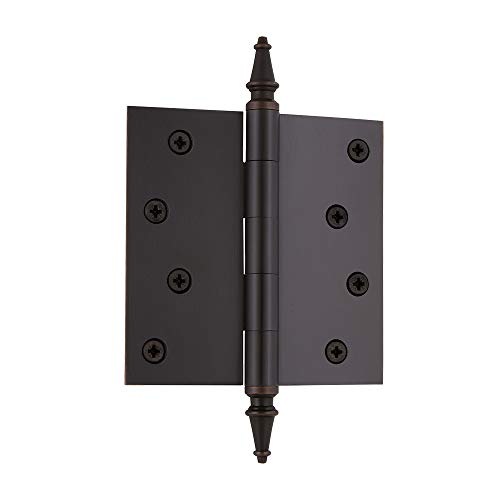 Image of Nostalgic Warehouse Steeple Tip Residential Door Hinge with Square Corners